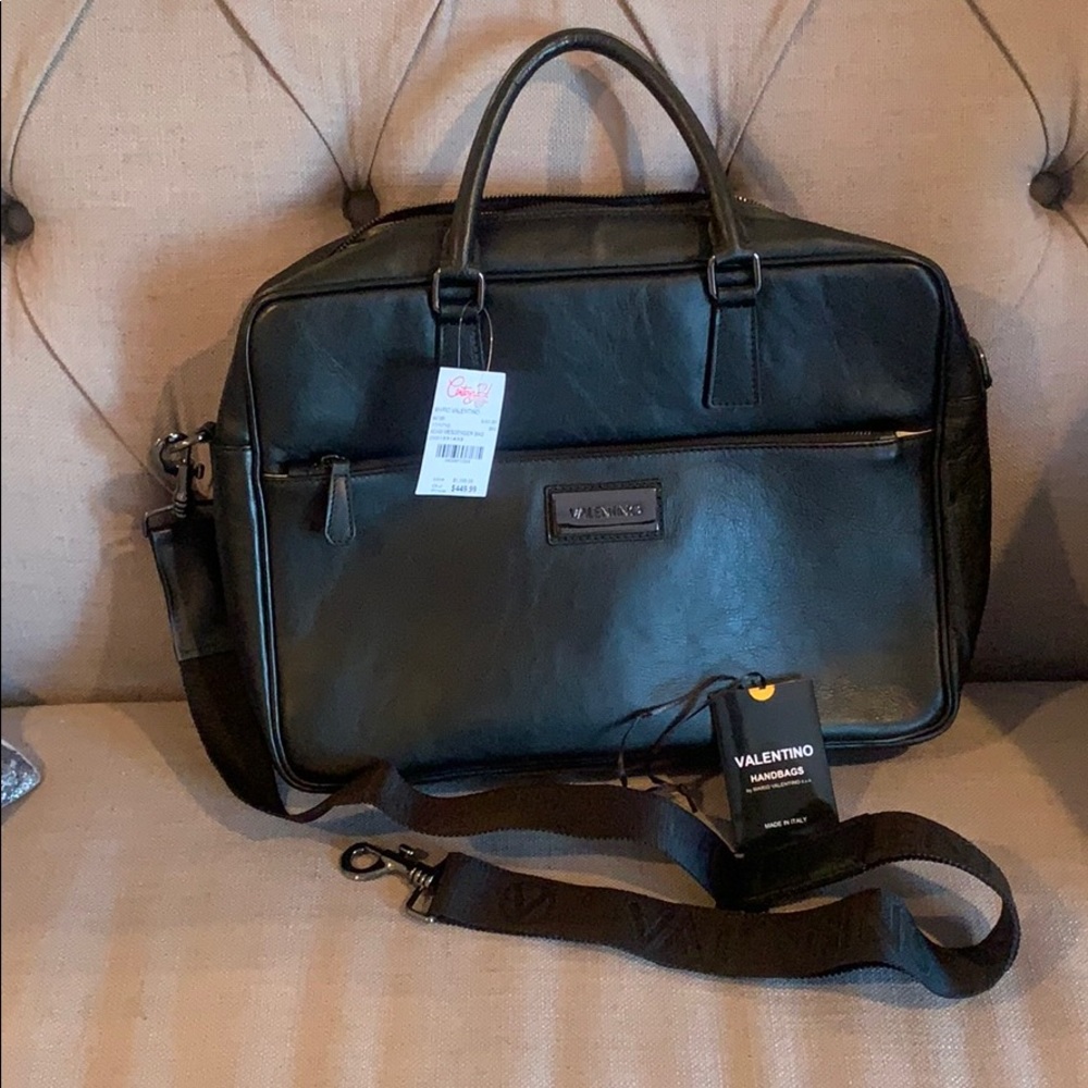 Leather briefcase
